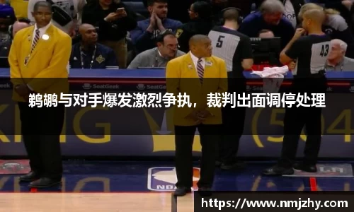 鹈鹕与对手爆发激烈争执，裁判出面调停处理